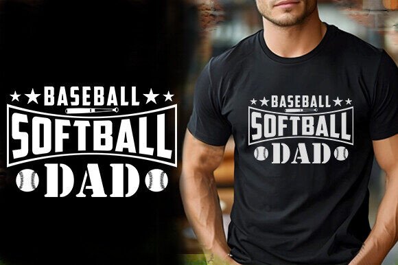 Baseball Softball Dad Tshirt Design Review