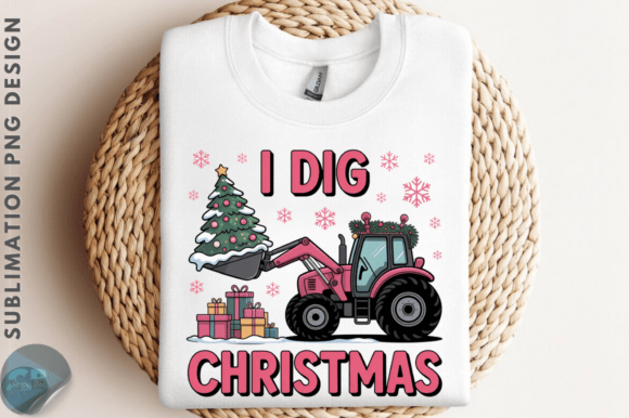 Christmas Tractor PNG Design Review