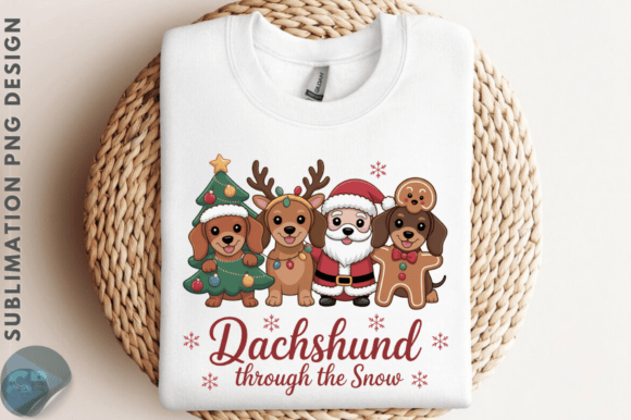 Dachshund Christmas PNG Review