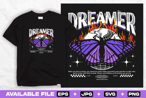 Dreamer Butterfly Streetwear Design Review