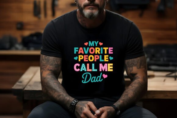 My Favorite People Call Me Dad PNG Review