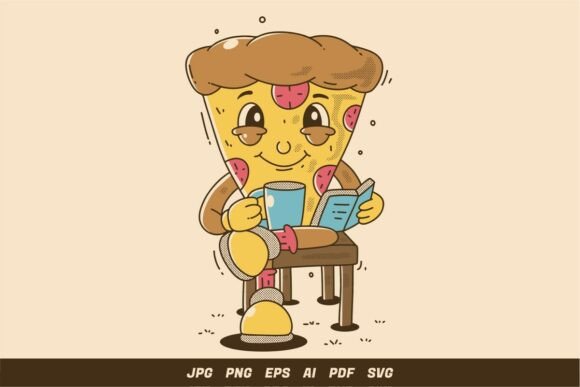 Pizza Character Reading with Coffee Review