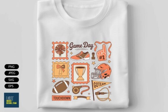 Preppy Football T Shirt Design Review