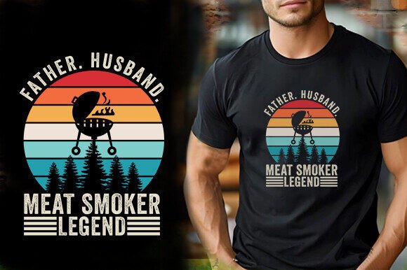 Vintage Father Meat Smoker Embroidery Review